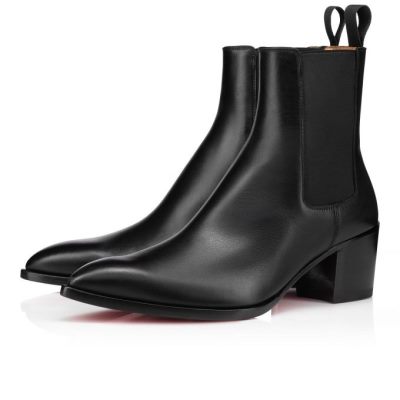 Botas William Christian Louboutin Hombre - Negros - 1210388BK01